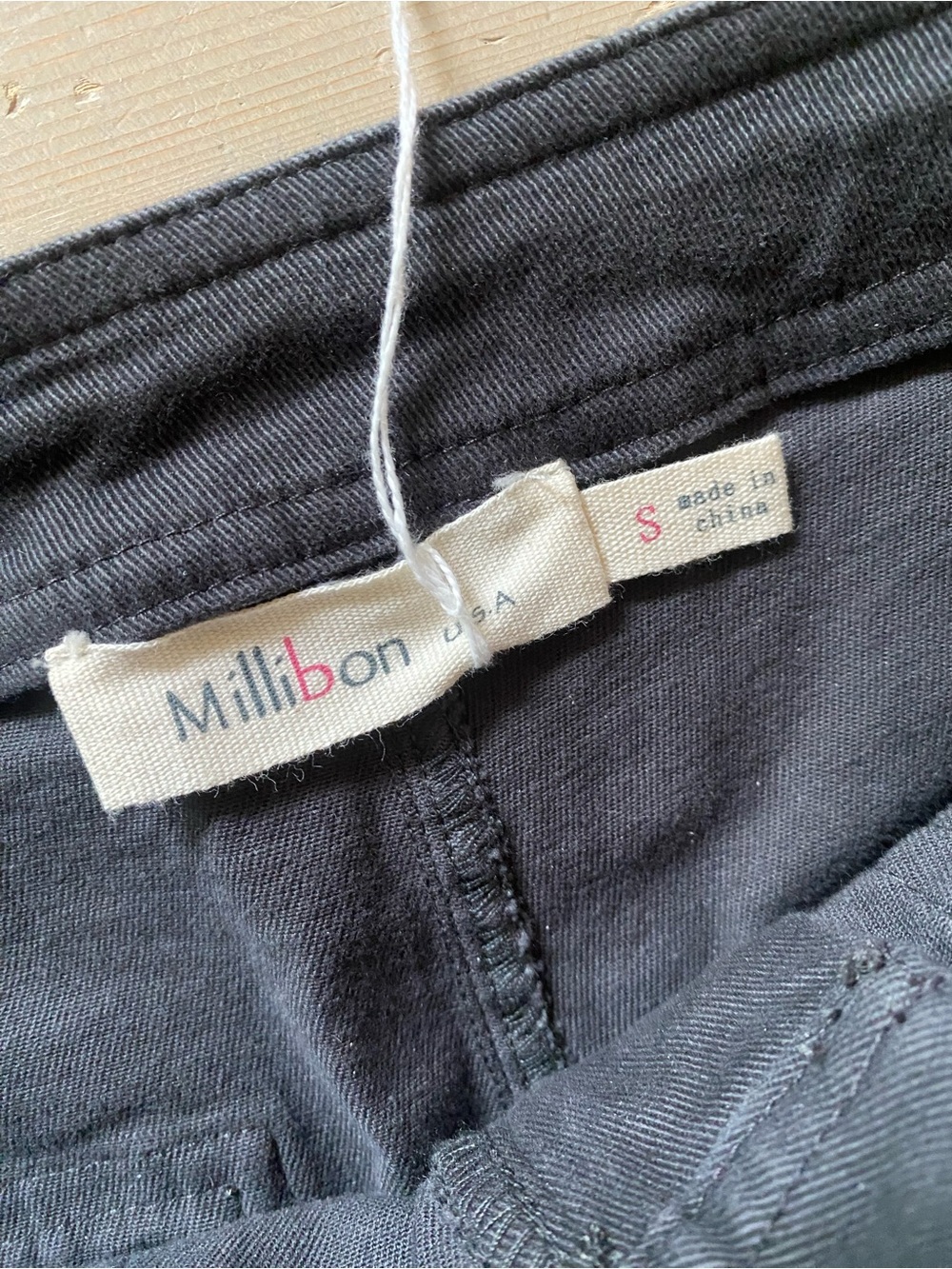 Millibon Charcoal Dark Gray Cargo Pants - Size: Small - Picture 4 of 6